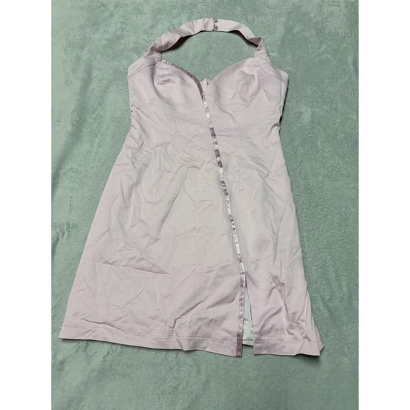 Gaelle Paris Womens IT 40 Pink Halter Midi Dress - Picture 4 of 6